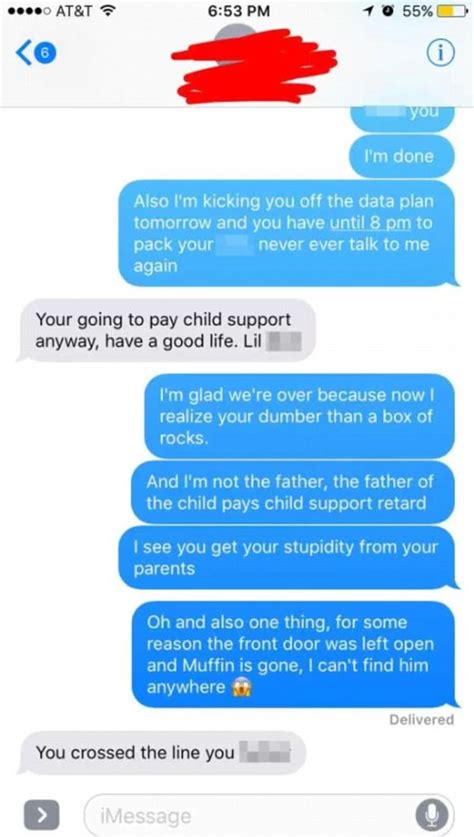 Page 2 Of 5 Cheating Wife Has An Awkward Text Message Argument With Her Husband