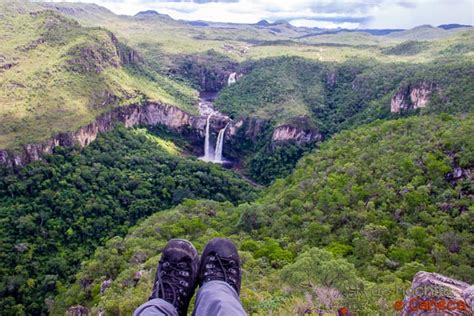 Cachoeira Do Abismo E Mirante Da Janela Chapada Dos Veadeiros