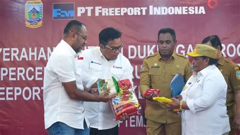 Atasi Stunting Di Papua Tengah Freeport Indonesia Gelontorkan Dana Rp5