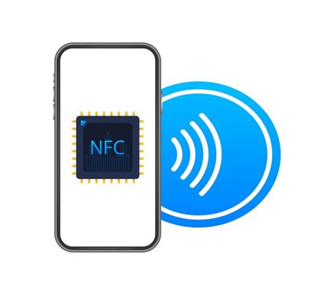 Logo De Signe De Paiement Sans Fil Sans Contact Technologie Nfc