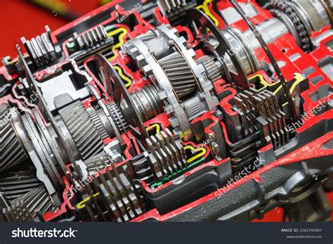 Automatic Car Transmission Cutaway Presented On Stock Photo 2162741807