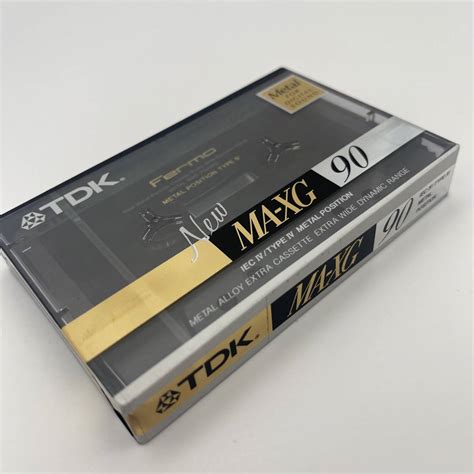 ヤフオク 新品未開封 TDK MA XG Fermo 90分 カセットテー