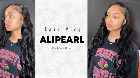 Deep Side Part Wig Install For The First Time Alipearl Honest Review Youtube