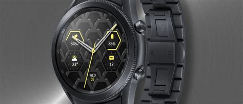 Samsung Lanza El Galaxy Watch 3 Titanium