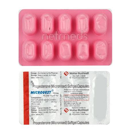 Microgest 100mg Capsule 10 S Price Uses Side Effects Netmeds