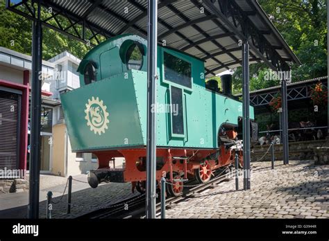 Antique Cog Train Engine In Drachenburg Castle Germany Stock Photo Alamy