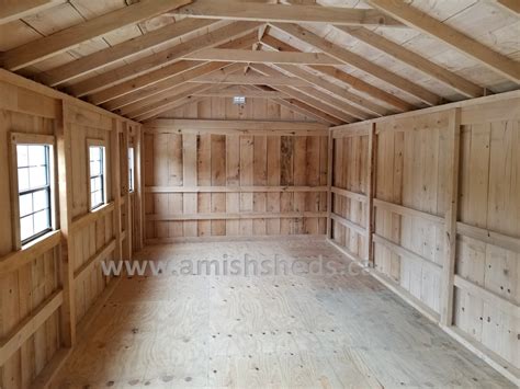 Interior Photos - Amish Sheds Inc.