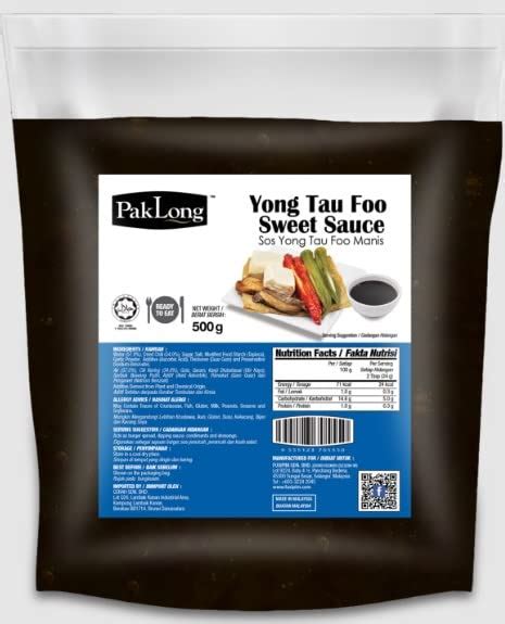 Paklong Yong Tau Foo Sweet Sauce 500g Quick And Easy To Prepare Good To Eat With