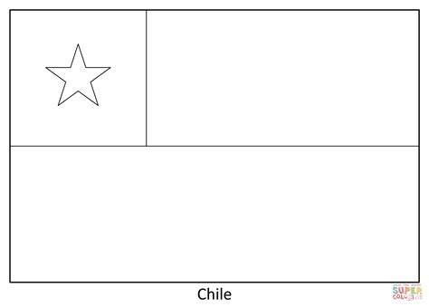 Dibujos De Banderas Chilenas Para Colorear Vsun