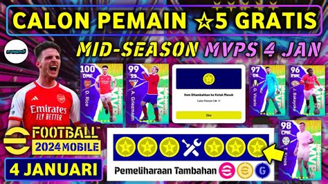 Calon Pemain Bintang Gratis Di Nominating Contract Mid Season Mvps