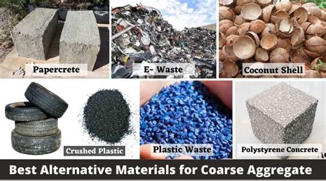 Innovative Alternatives For Coarse Aggregate In Concrete