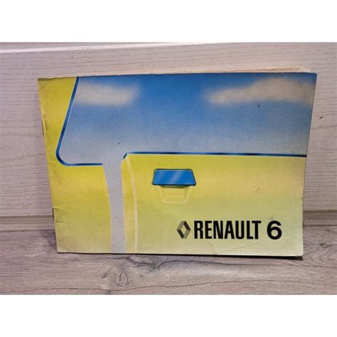 Renault R R R Manuel Notice Conduite Et Entretien