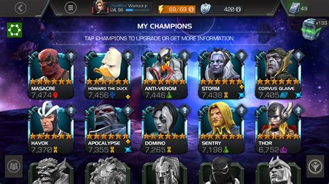 Rate My New Six Star Roster — Marvel Contest Of Champions