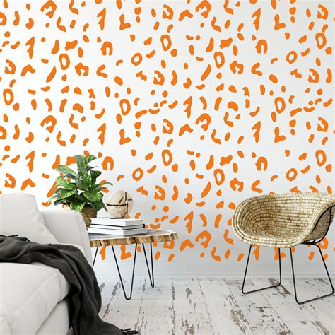 Leopard Animal Print Wall Stickers - Etsy UK