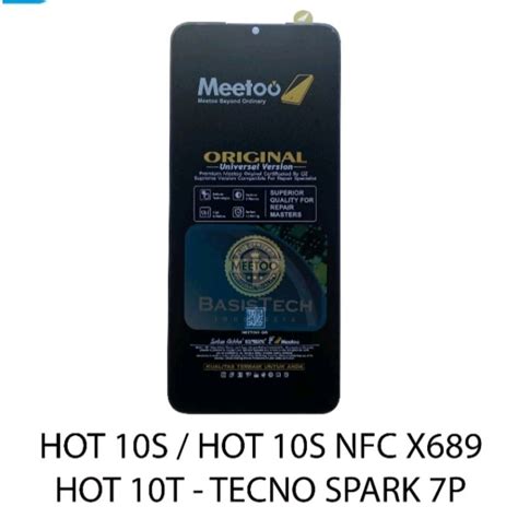 Lcd Touchscreen Infinix Hot S X Ori Meetoo Ori Og Super Shopee