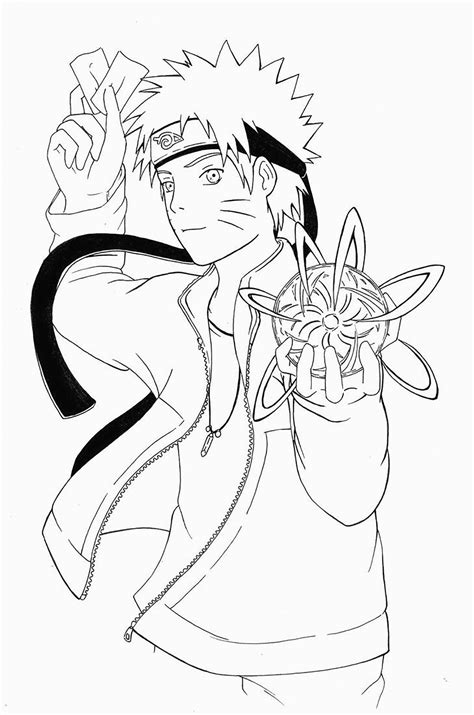 Rasengan - Naruto Kids Coloring Pages