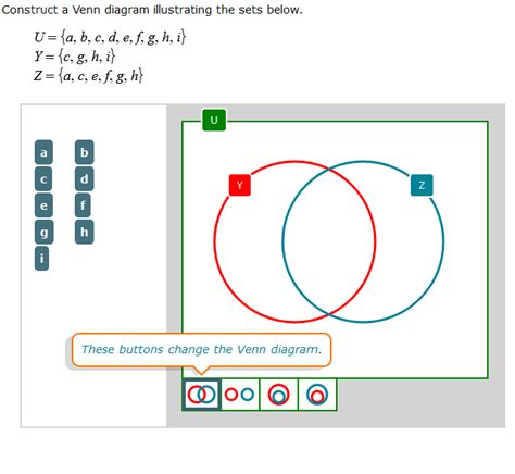 [solved] Construct A Venn Diagram Illustrating The Sets Below U {a