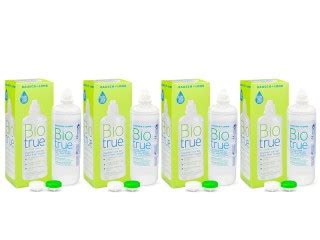 Biotrue Multi Purpose 4 X 300 Ml Med Etuier Lentiamo