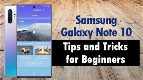 Galaxy Note 10 Tips And Tricks For Beginners Youtube