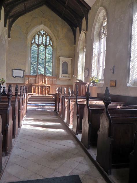 Brandiston Norfolk Looking East Down The Late C Nave To Flickr