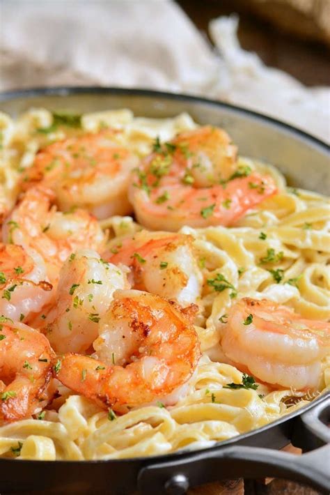 Shrimp Alfredo Easy Creamy And Comforting Classic Dish