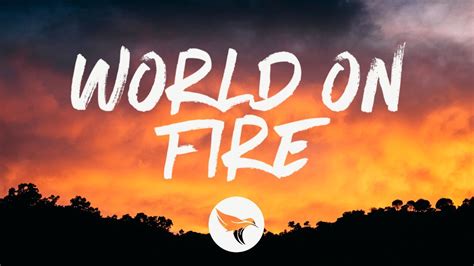 Nate Smith World On Fire Lyrics