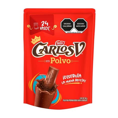 Polvo Para Preparar Bebida Nestl Carlos V Sabor Chocolate G Walmart