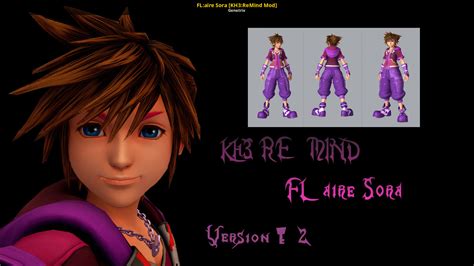 Fl Aire Sora [kh3 Remind Mod] [kingdom Hearts Iii] [mods]