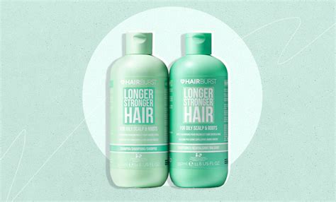 Hairbursts Shampoo And Conditioner For Oily Roots Keeps Hair Fresh Longer Stylecaster