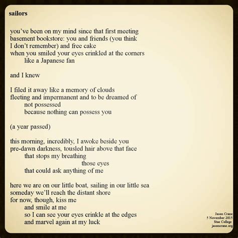 POEM: sailors – Jason Crane