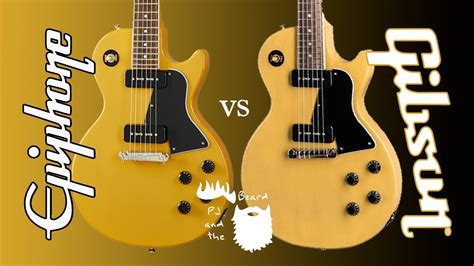 The Les Paul Special Epiphone Vs Gibson Youtube