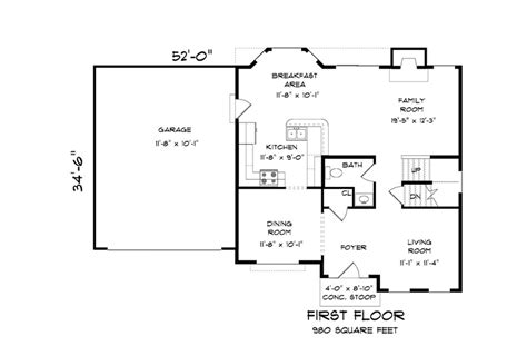 Oxford - 4 Bedroom Floor Plan