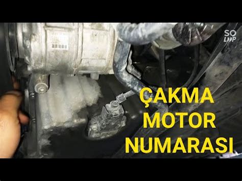 Akma Motor Numarasi Nelere Dikkat Etmeliyiz Nas L Olmal Youtube