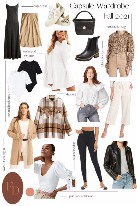 The Fall Capsule Wardrobe That's Feminine, Fun And Versatile | Fleurdille