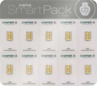 C Hafner SmartPack 10 X 2 Gramm Goldbarren Kaufen Verkaufen