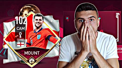 OMG MOUNT 102 OVR U PACKUSTIGAO JE WORLD CUP EVENT FIFA MOBILE 22