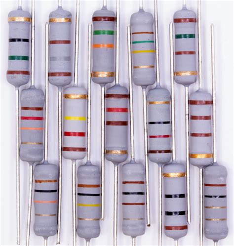 Resistor Kit 2 Watt Metal Oxide Power 5 Of Each Value Ce