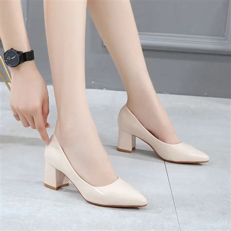 European style ladies small size high heels fashion women's ...