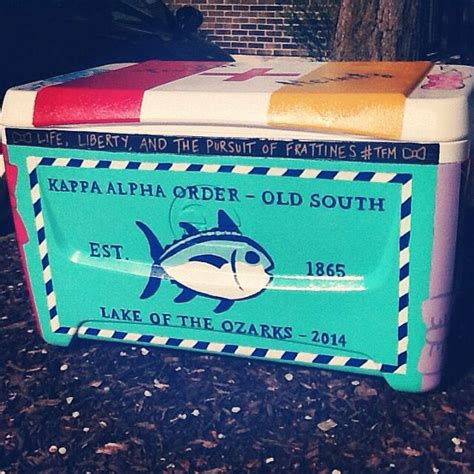 Painted Formal Cooler For Mizzou Ka Old South 2014 Cooler I Cool Mizzou