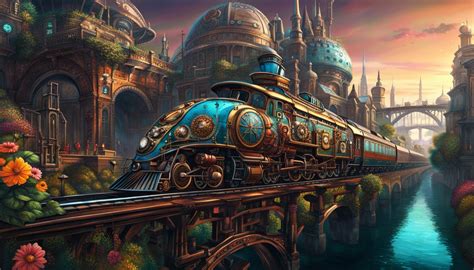 Steampunk train by RaeSeddon2 on DeviantArt