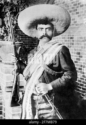 Emiliano Zapata Salazar 1879 1919 Leader Of The Mexican Revolution