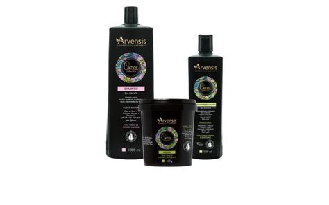 Kit Cachos Naturais Shampoo S Sulfato 1L Mascara Crespos 450g