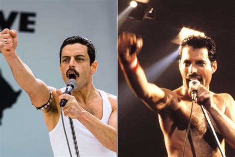 See how Rami Malek's singing compares to Freddie Mercury's | EW.com