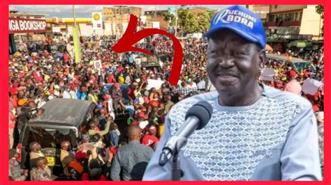 Courageous Raila Odinga Postpones Maandamano And Sets New Dates Today