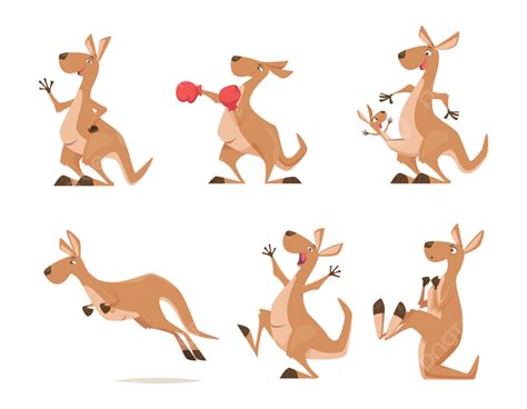 Baby Kangaroo Jumping