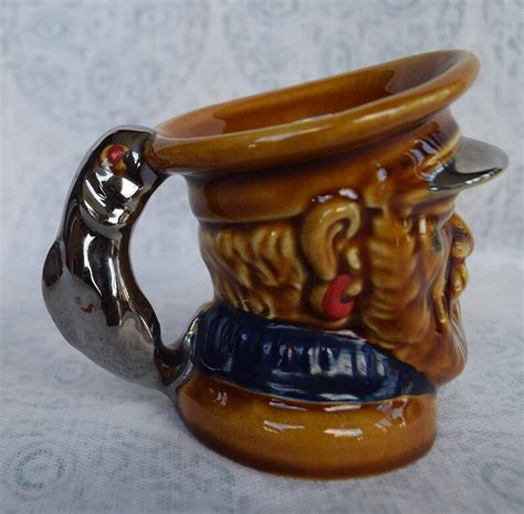 Vintage Miniature Lord Nelson Pottery Fisherman Character Mug Etsy