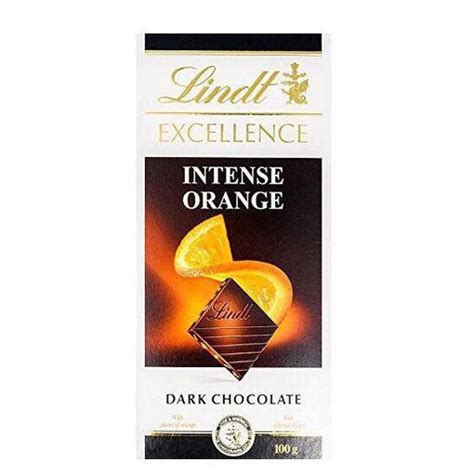 Jual Lindt Excellence Intense Orange Dark Chocolate Dark Coklat