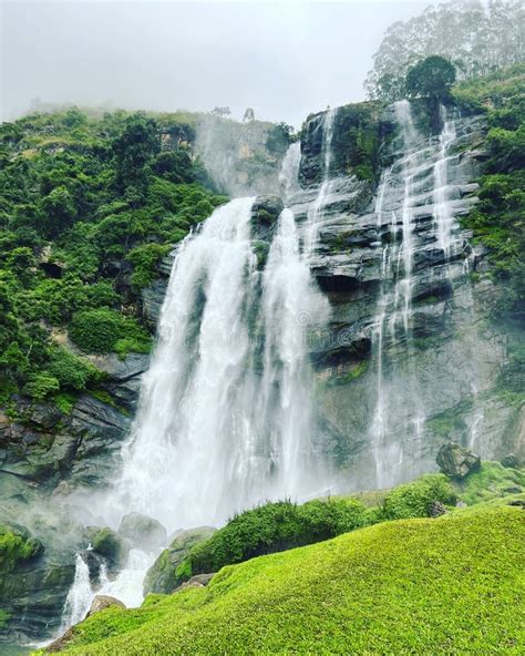 Bomburu Ella Tank in Nuwara Eliya, Sri Lanka Stock Image - Image of ...