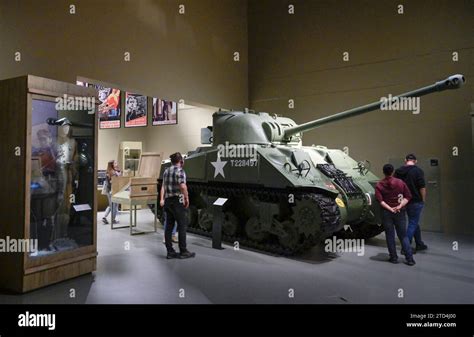 Us Amerikanischer Panzer M Sherman Firefly Museum Des Zweiten