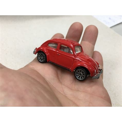 Miniatura Da Matchbox Carro Fusca Vw Fusquinha Vermelho Shopee